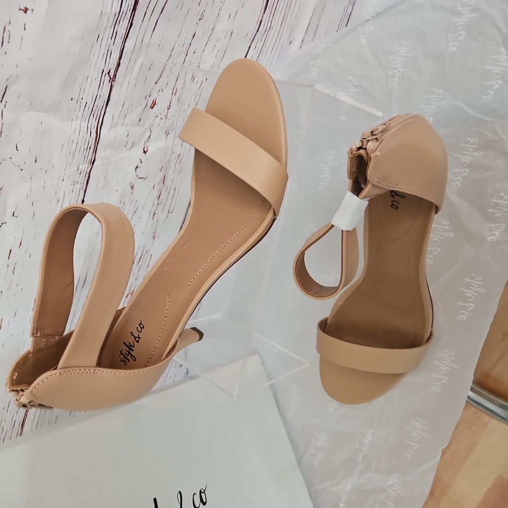 NWT Style & Co Paycee Dress Sandals - Picture 2 of 14